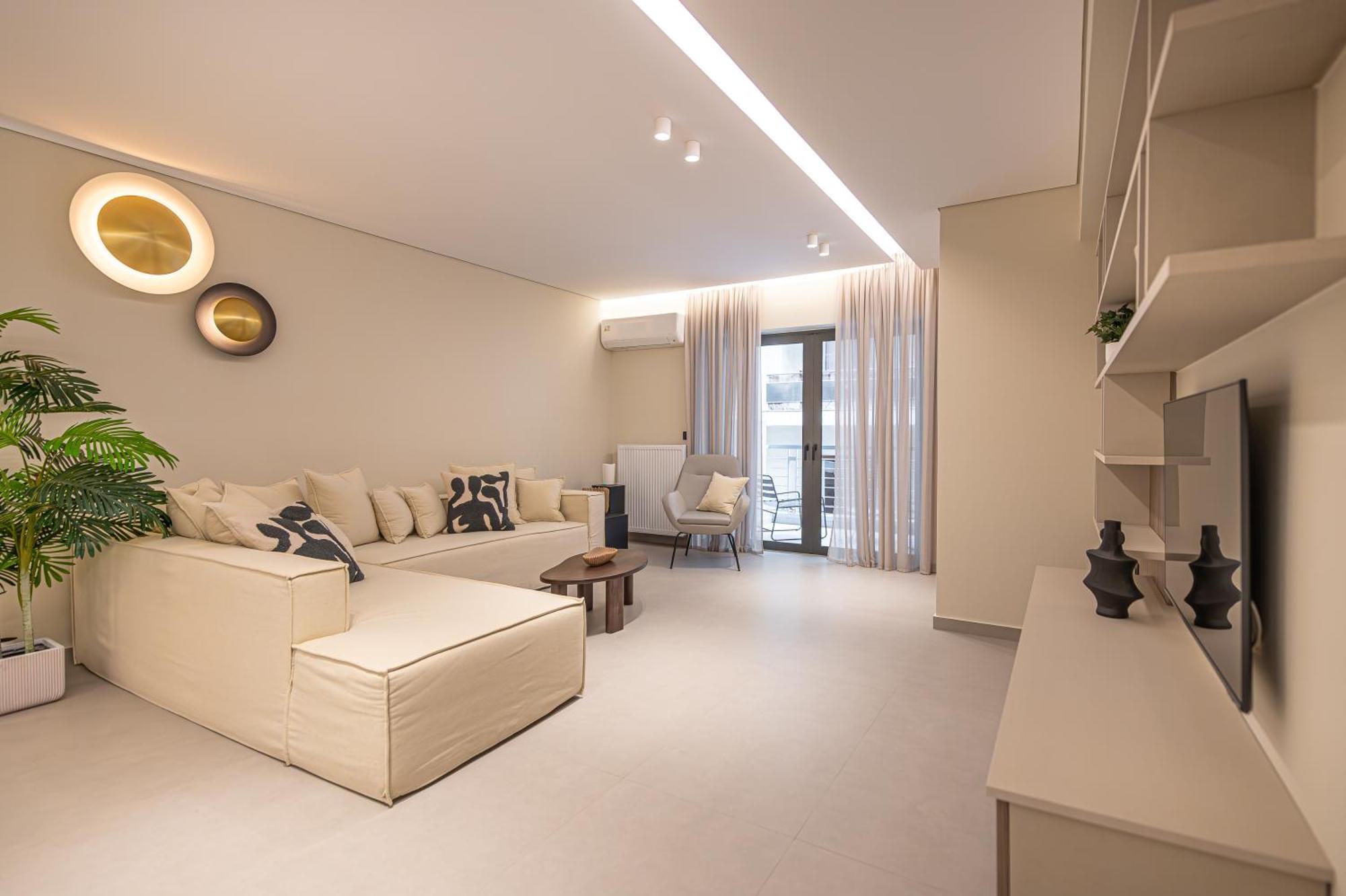Phaedrus Living: Luxury Modern City Flat Koukaki Athene Buitenkant foto